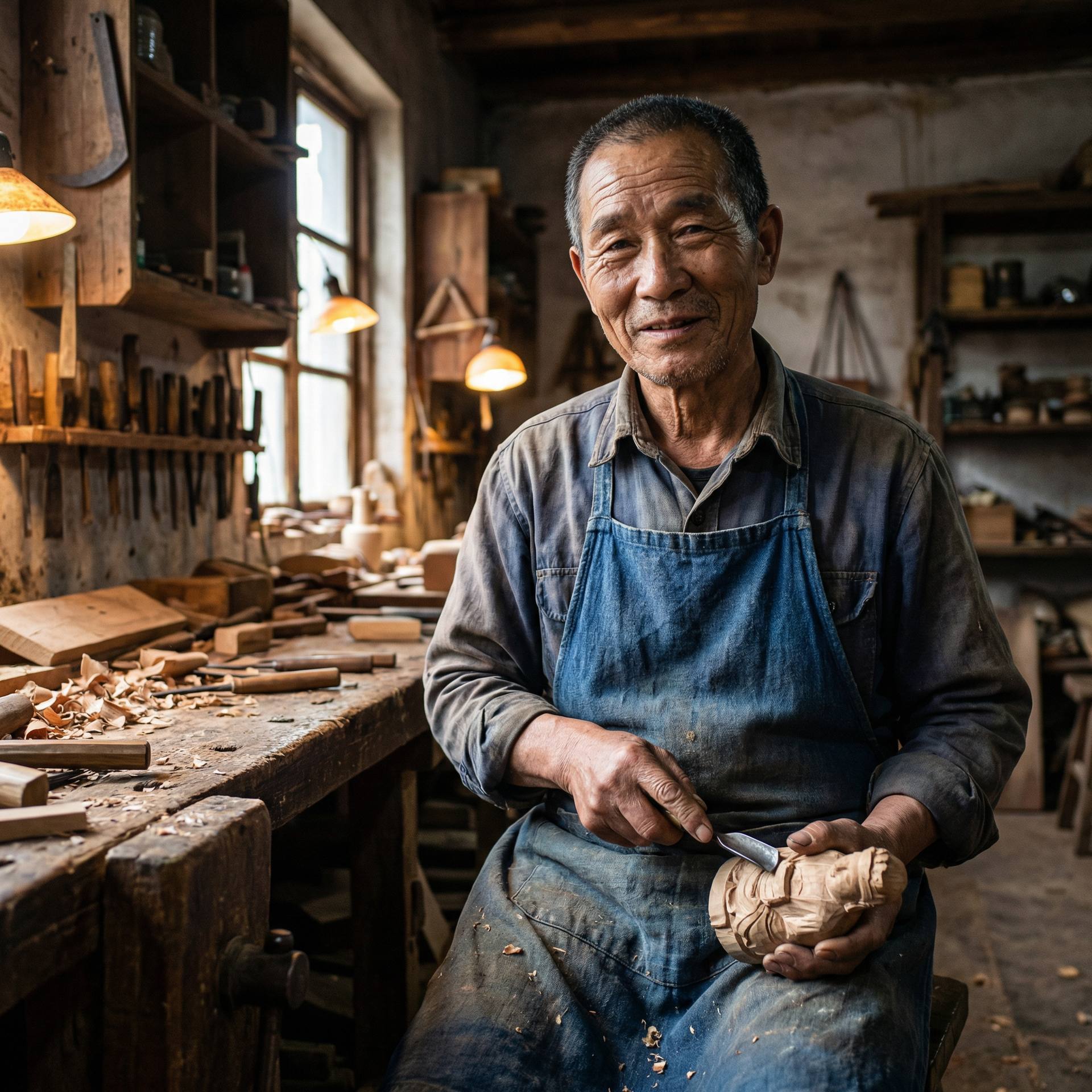 每日大赛 - 木作匠人李师傅